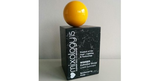 Zumtobel's Linetik LED luminaire wins at the Mixology15 awards!