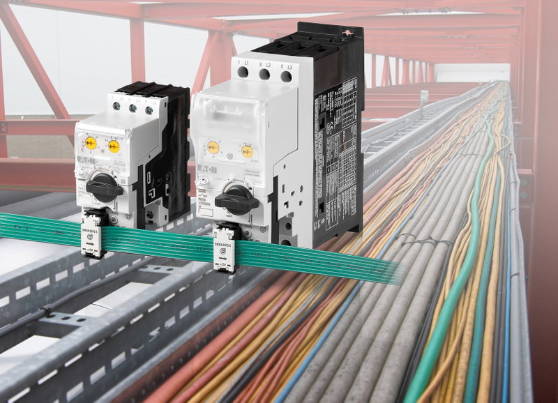 Eaton's new smart trip blocks convert PKE motor-protective circuit-breakers into breakers for protecting cables and lines