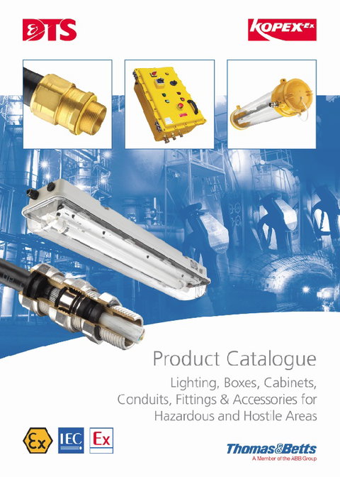 Lighting and conduit systems for hazardous areas
