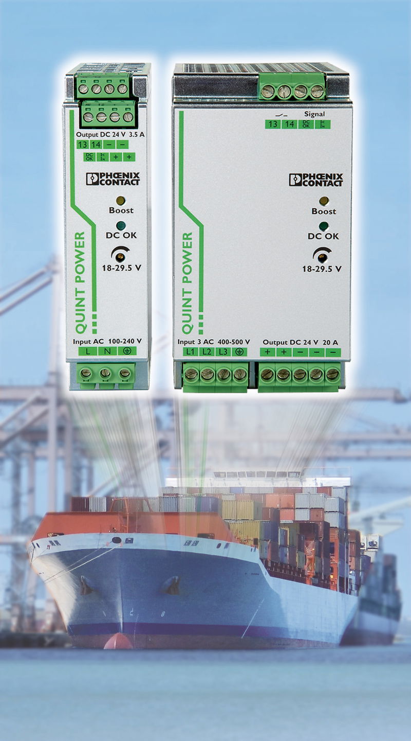 Power Supplies for the Shipbuilding Industry