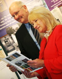 Founder's granddaughter opens MEM Centenary display