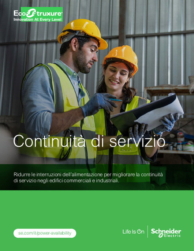  Continuità di servizio