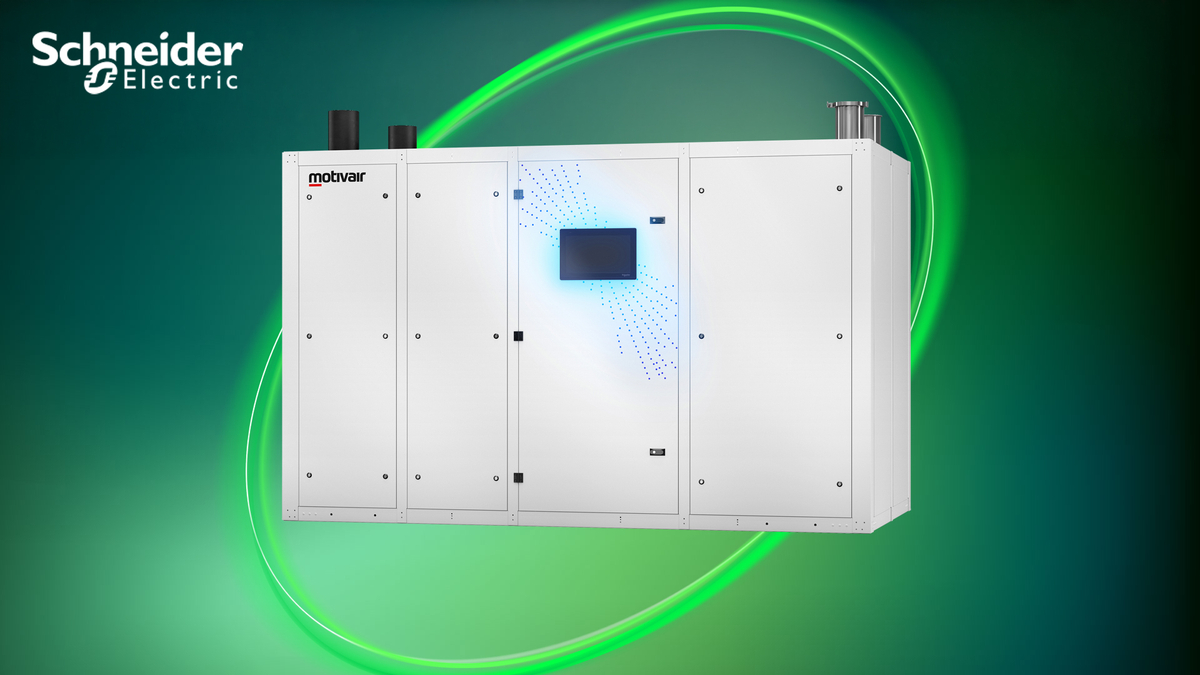 Schneider Electric lancia la nuova coolant distribution unit (CDU) Motivair che combina raffreddamento a liquido e ad aria per una maggiore flessibilità d'installazione dei data center