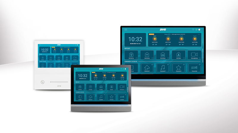 La nuova generazione di monitor AVE per la smart home