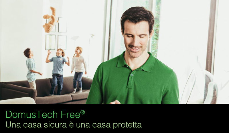 DomusTech Free: sistema antintrusione wireless