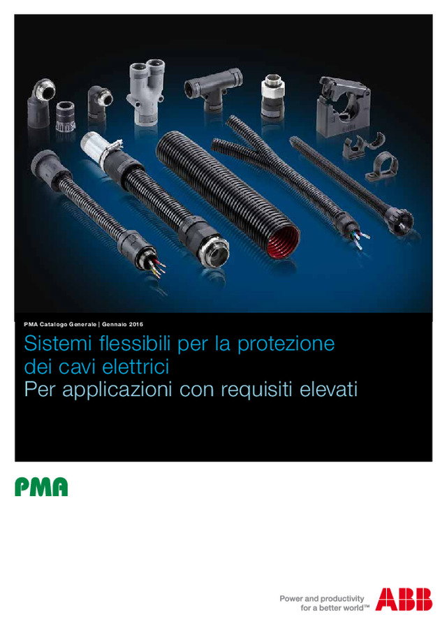 Sistemi flessibili per la protezione dei cavi elettrici