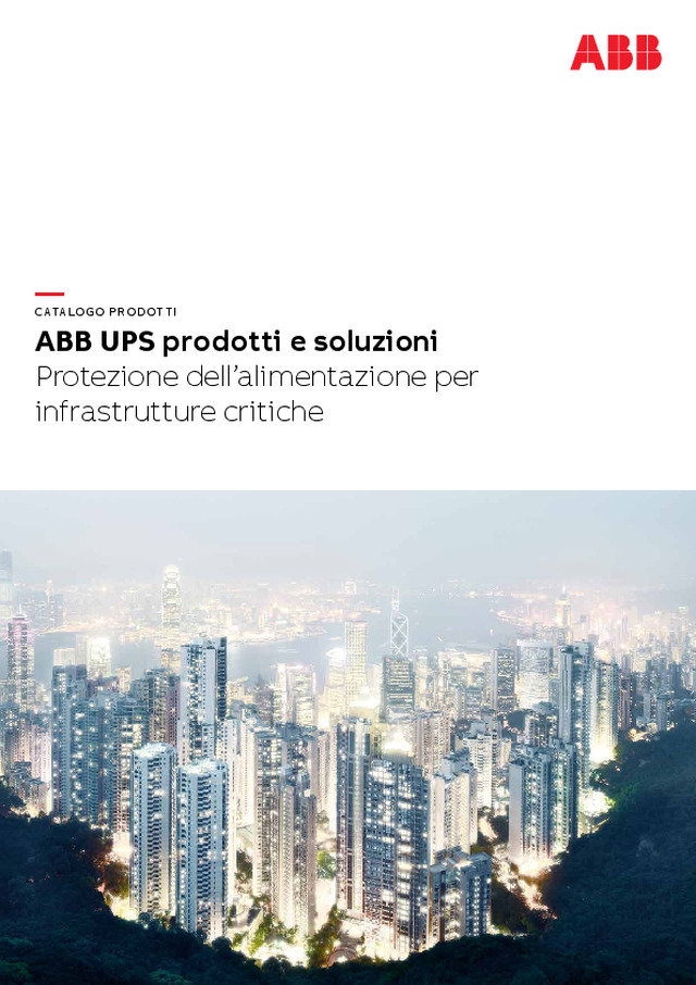 ABB UPS prodotti e soluzioni