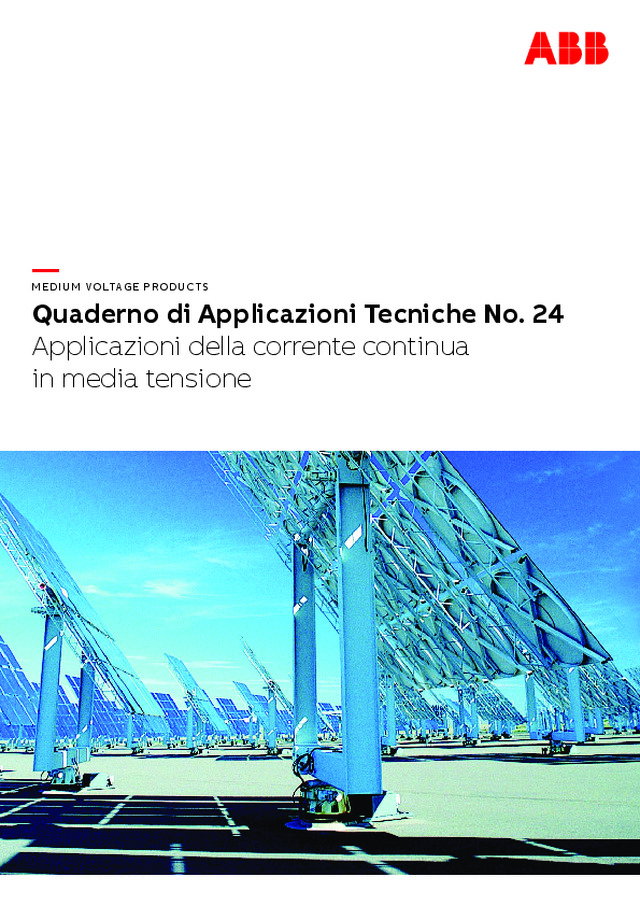 Applicazioni della corrente continua in media tensione