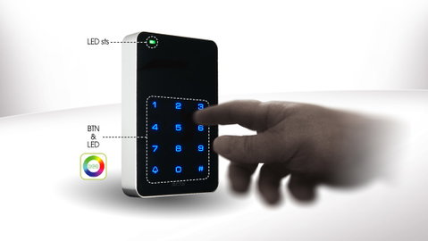 Tastierino numerico di controllo accessi  per Gestione Alberghiera AVE