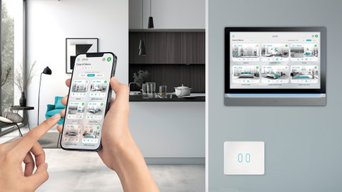 Nuova interfaccia user friendly per la gestione della Smart Home di AVE