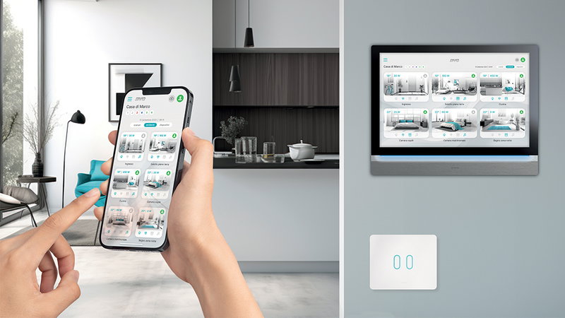 Nuova interfaccia user friendly per la gestione della Smart Home di AVE