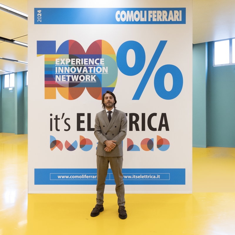 “100% SOLUTION”  COMOLI FERRARI presenta it’s ELETTRICA 2024