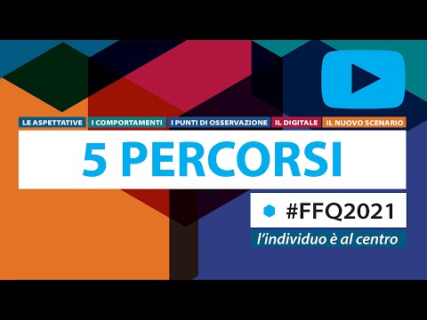 #FFQ2021​ - Il Forum 2021 5 percorsi