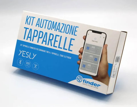 Scopri come automatizzare le tapparelle con il kit Finder Yesly