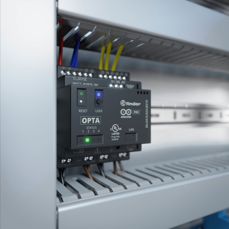 Finder presenta OPTA, il primo Programmable Logic Relay (PLR)