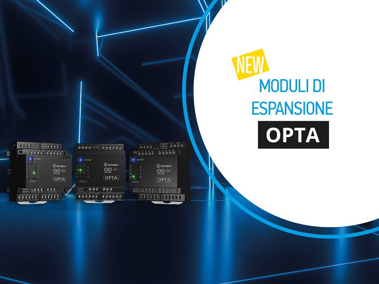 Finder amplia la gamma OPTA con i nuovi moduli di espansione