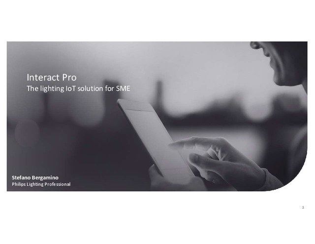 Interact Pro - presentazione webinar