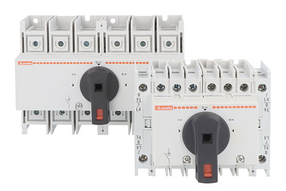 INTERRUTTORI COMMUTATORI ASSEMBLATI E KIT PER IL SEZIONAMENTO di LOVATO ELECTRIC.