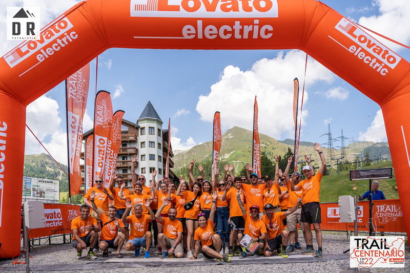 LOVATO Electric e Fly-Up insieme per la seconda edizione del Trail del Centenario