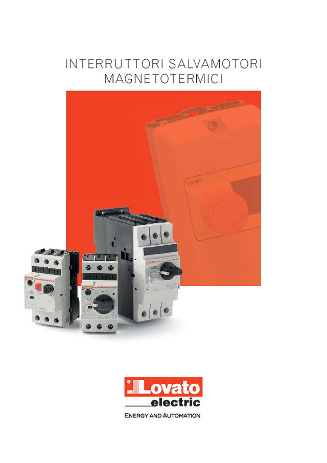 Interrutori salvamotori e magnetotermici