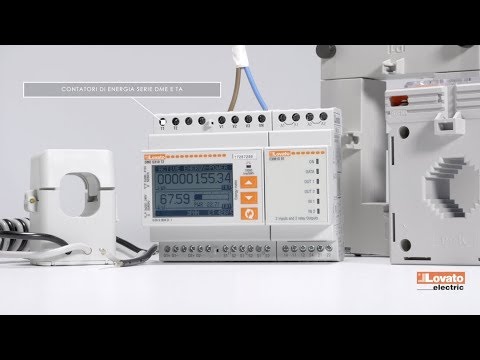 Collegamento dei TA - Contatori di energia DME