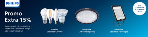 La promozione Philips extra 15% è un'occasione da non perdere per chi è alla ricerca di prodotti di alta qualità per l'illuminazione!