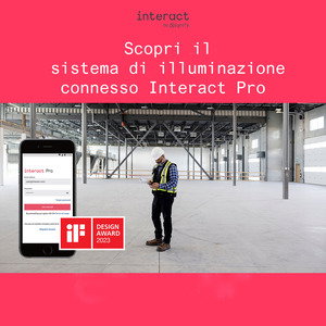Scopri il sistema di illuminazione connesso Interact Pro!