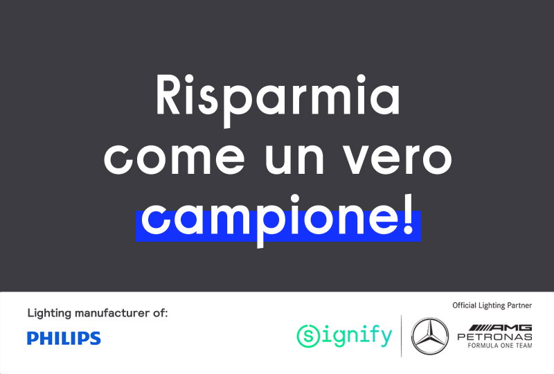 Approfitta della Promo Extra 15% sui Tubi EcoFit Philips di Signify