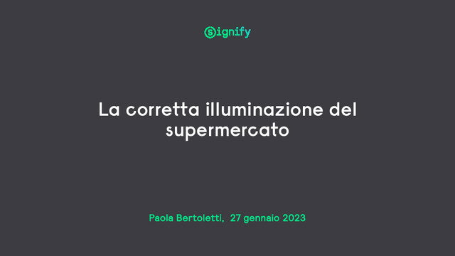 Presentazione webinar Philips 27/01/23