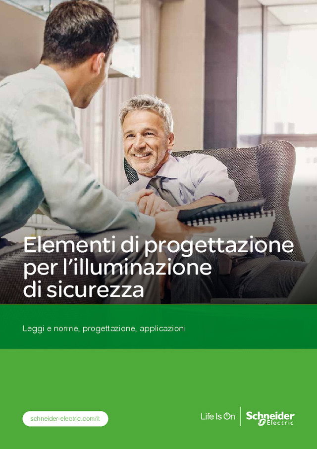 Guida Tecnica Elementi di progettazione per l'illuminazione di emergenza