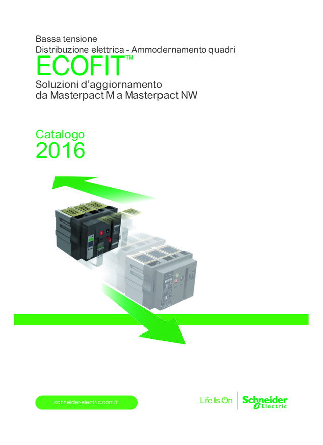 ECOFIT™ Soluzioni d’aggiornamento da Masterpact M a Masterpact NW