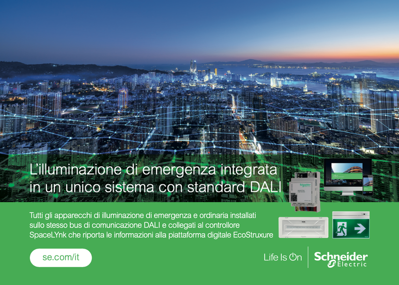 Soluzioni di illuminazione di emergenza integrate e connesse