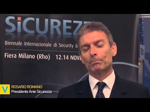 Intervista al Presidente Romano - Anie Sicurezza