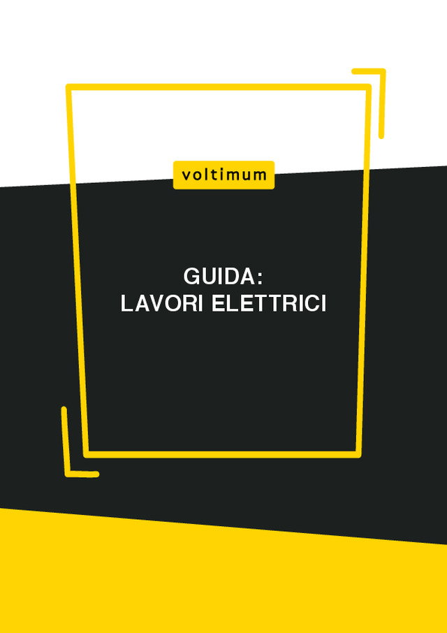 Lavori elettrici: persone avvertite, esperte e idonee con modulistica da scaricare e compilare