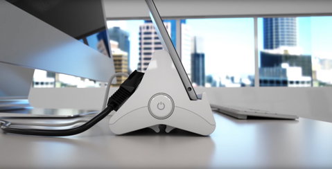 Stardesk di BTicino: la nuova multipresa di design con dock per tablet integrato