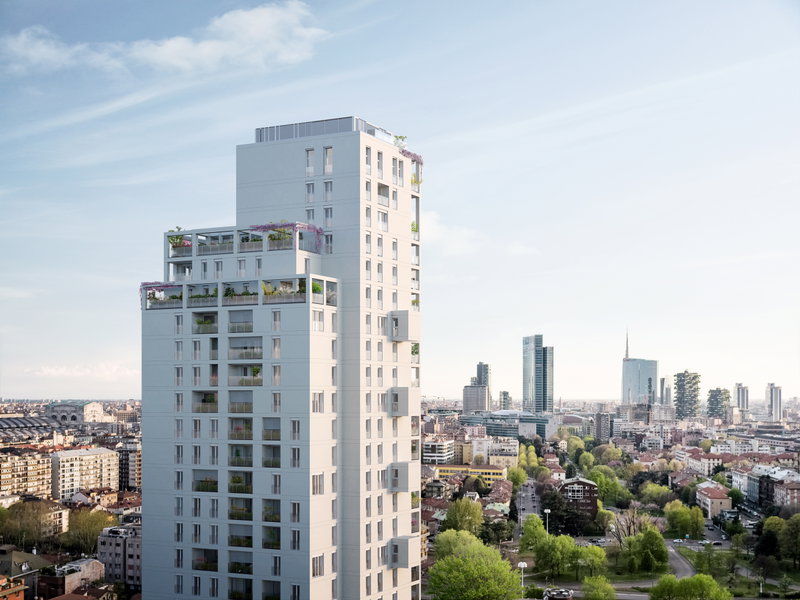 La domotica MyHOME_Up BTicino integra Amazon Alexa nei 105 appartamenti di Torre Milano