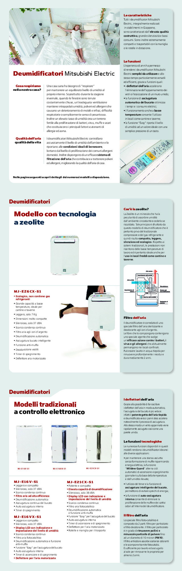Deumidificatori Mitsubishi Electric: fai fare un salto di qualità all’aria di casa!