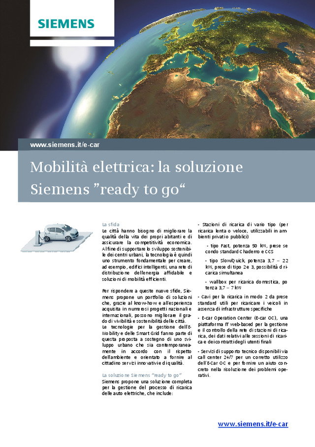 Mobilità elettrica