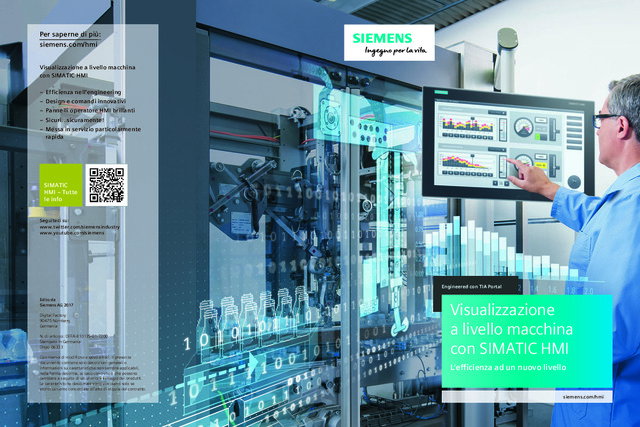 Visualizzazione a livello macchina con SIMATIC HM