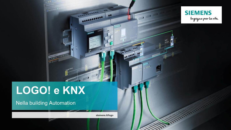LOGO!8 e KNX nella Building Automation