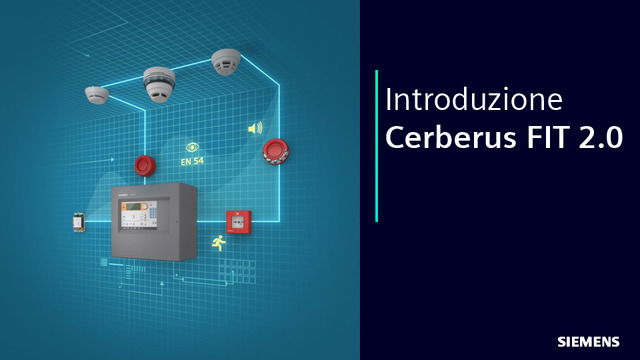 Presentazione del webinar "Cerberus Fit: la protezione antincendio completa per gli edifici di piccole e medie dimensioni"