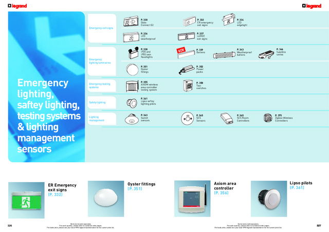Legrand Emergency Lighting