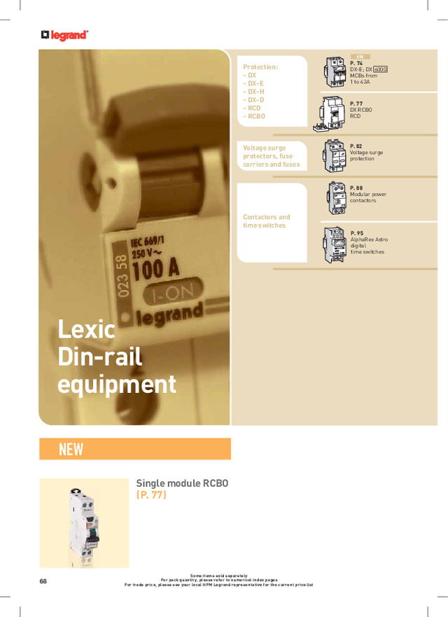 Legrand RCDs