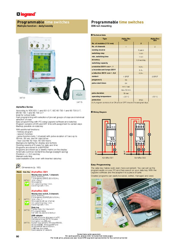Legrand Time Switches
