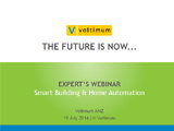 The future is now! - Smart Building and Home Automation Webinar