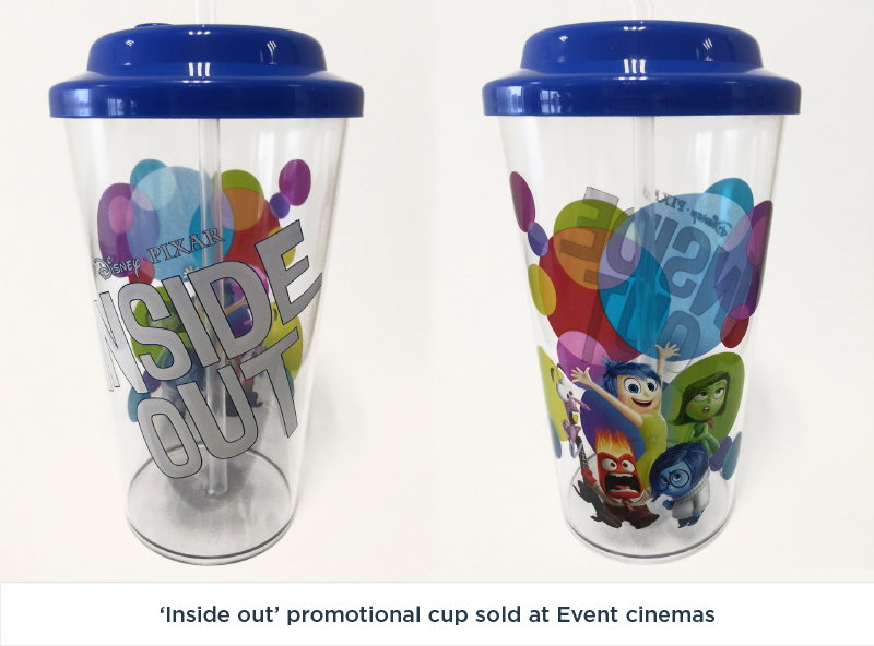 Product Recall: “Inside Out” Movie Novelty Souvenir Beverage Cup