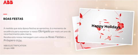 A ABB deseja Boas Festas!
