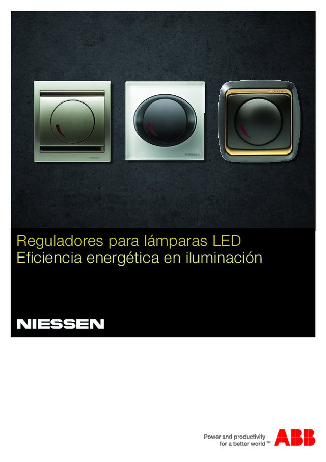 Reguladores para lâmpadas LED - Eficiência energética em iluminação (ES)
