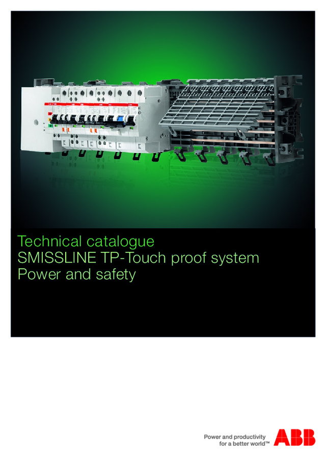 SMISSLINE TP – Catálogo técnico