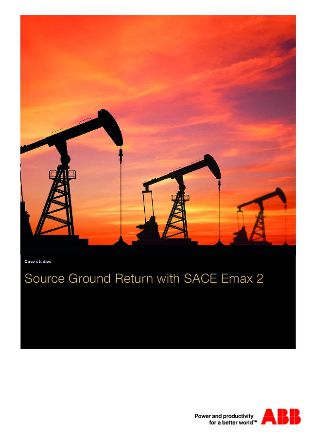 Estudo de caso | Source Ground Return with SACE Emax 2 (EN)